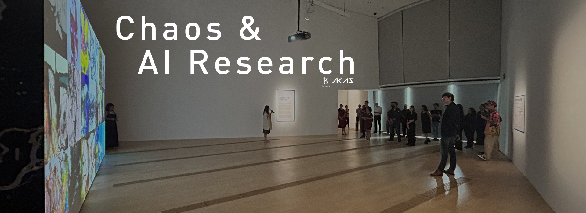 ‘Chaos & AI Research’ at the ArtScience Museum exhibition