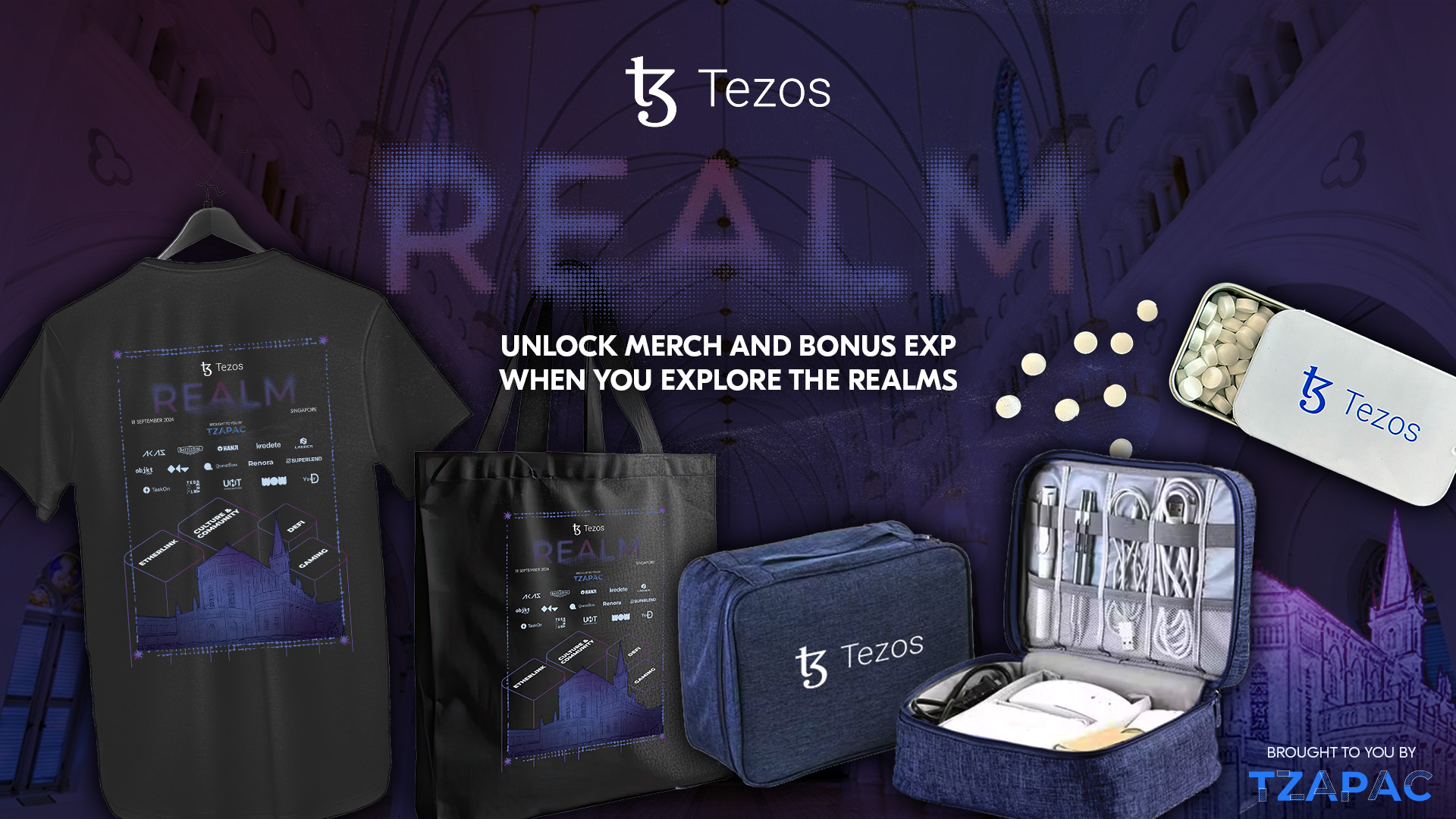 Tezos Realm Exclusive Merchandise